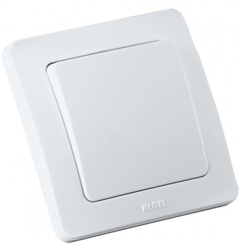 Изображение товара Выключатель одноклавишный HEGEL ВС10-331 надежное управление освещением