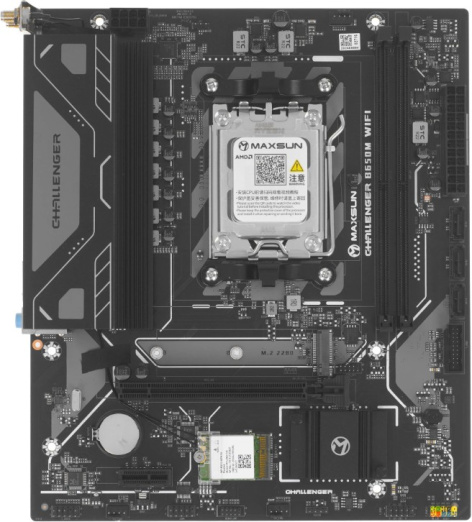 Изображение товара Материнская плата MAXSUN MS-Challenger B650M-K WIFI для Ryzen AM5