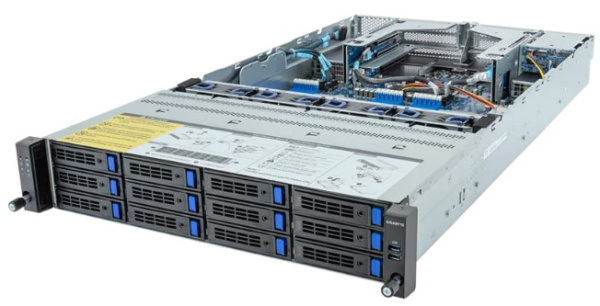 Изображение товара GIGABYTE R283-Z91-AAV2 серверная платформа 2U SP5 14 слотов HDD/SSD
