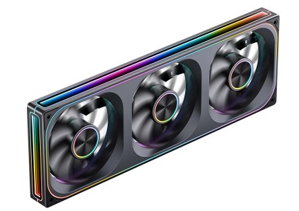 

Вентилятор для корпуса JONSBO XA-360BR 120mm, 700-2400rpm, 62.4CFM, 37.3dBa (3-pack), XA-360BR