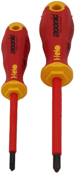 

Набор отверток Felo 41792191 крестовых диэлектрических Ergonic, 2 шт, 41792191