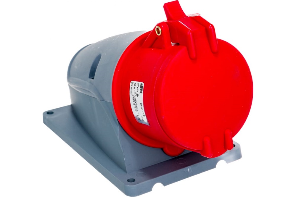 

Розетка IEK PSN12-016-5 ОП ССИ-115 Magnum 16А 3P+PE+N 380В IP44, PSN12-016-5