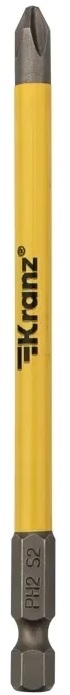

Бита KRANZ KR-92-0409 PH2х110 мм для шуруповерта (упак. 5 шт.), KR-92-0409