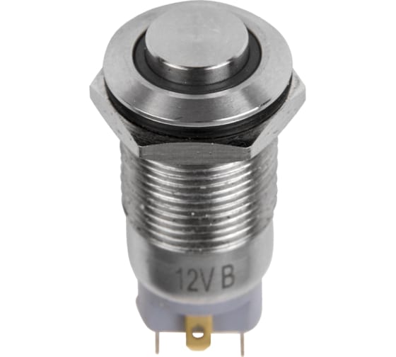 

Кнопка Rexant 06-0342-A антивандальная диам. 12 12В(LED) Б/Фикс (4с) OFF-(ON) красная (A-12-C2), 06-0342-A