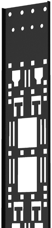 

Лоток NIKOMAX TLK-ZU-42U-BK Лоток Zero-Unit NIKOMAX для крепления аксессуаров с крепежом, 42U черный., TLK-ZU-42U-BK