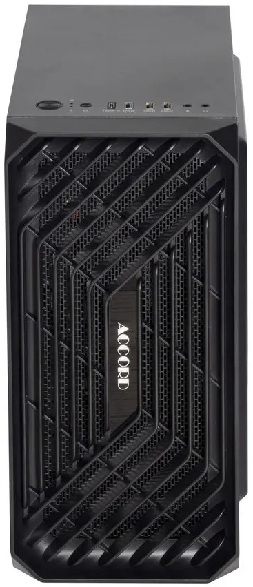 

Корпус mATX ACCORD ACC-265B черный, без БП, USB 3.0, 2*USB 2.0, audio, ACC-265B