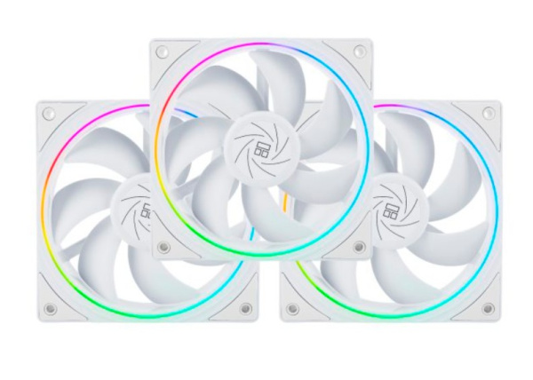 Изображение товара Вентилятор Thermalright TL-S12-W 3 шт RGB для корпуса компьютера