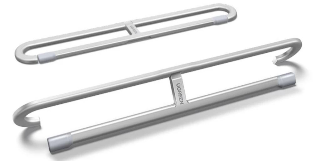 Подставка UGREEN LP846 45415_ для ноутбука портативная Invisible Portable Desktop Laptop 13-16'' Stand. цвет: серый