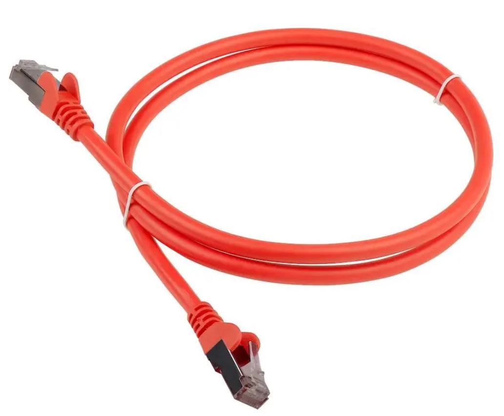 фото Кабель патч-корд F/UTP 6 кат. 0,5м.  Lanmaster LAN-PC45/S6-0.5-OR