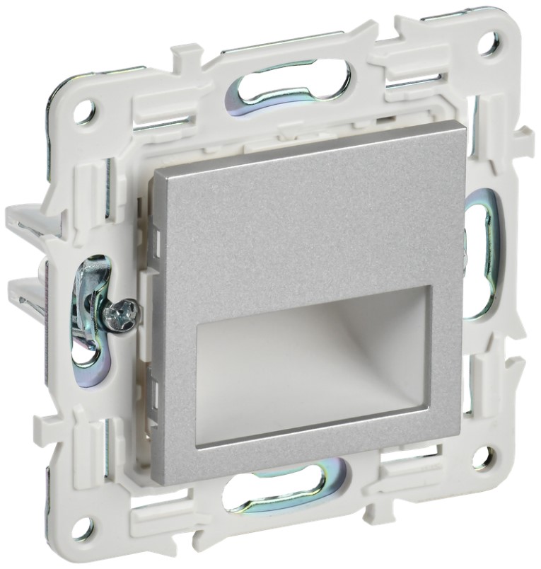 

Подсветка LED IEK SK-FL20-K23 SKANDY встраиваемая SK-L01S серебряная, SK-FL20-K23