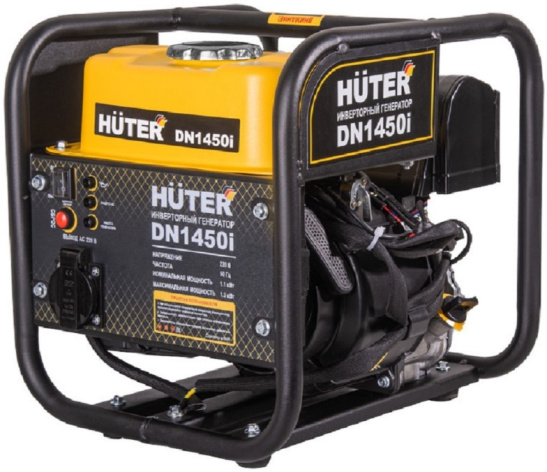 Изображение товара Инверторный генератор Huter DN1450i мощностью 1.2 кВт для резервного электроснабжения
