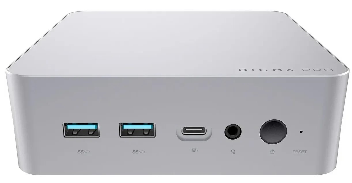 

Неттоп Digma PRO MINIMAX X5 DPP5-ADXW06 i5-12600H/16GB/512GB SSD/UHD Graphics/Wi-Fi/BT/100W/Win11Pro/silver, PRO MINIMAX X5