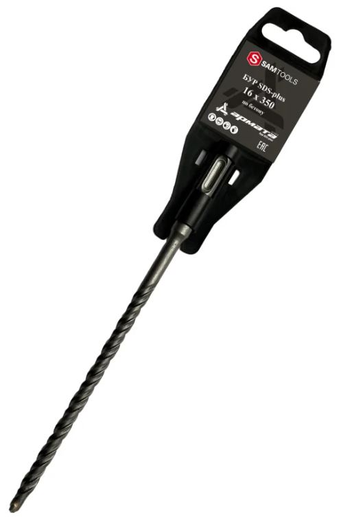 

Бур по бетону ООО САМ SAMC-008116350 SDS-plus 16x350 АРМАТА, SAMC-008116350