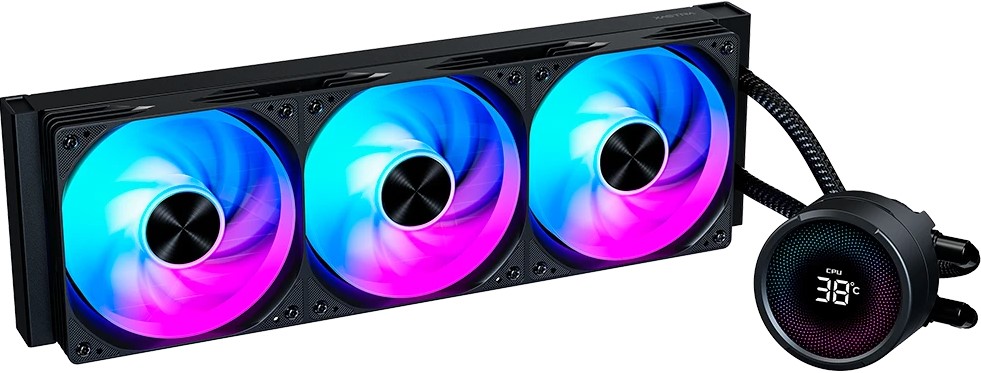 

Система охлаждения жидкостная Xastra LQ360 ARGB LGA1851/1700/1200/115X/AM5/AM4 (3*120mm), LQ360 ARGB