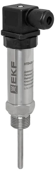 Изображение товара Датчик температуры EKF RTD420-SCR50-G2 для жидкостей и газов