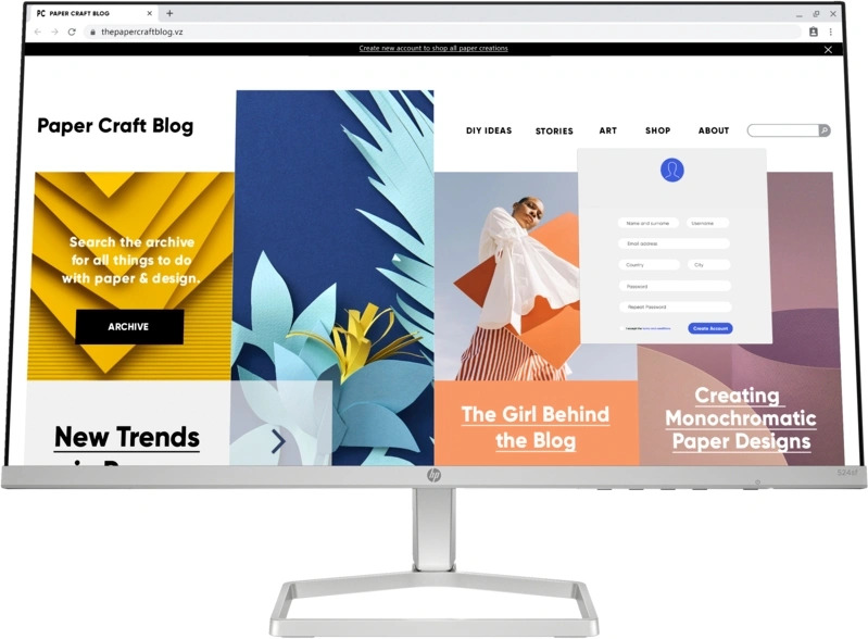 

Монитор 23,8" HP Series 5 524sf 94C17AA черный IPS LED 16:9 HDMI матовая 300cd 178гр/178гр 1920x1080 100Hz VGA FHD, Series 5 524sf