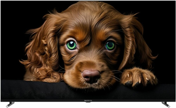 Изображение товара QLED телевизор TopDevice TDTV50CQ09U_BK с 4K HDR и Google TV, 50 дюймов