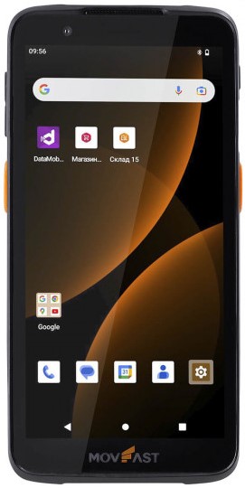 

Терминал сбора данных Mertech MovFast S55 (Android 13, 8 Core, 4Gb/64Gb, E4-2D, WiFi, 4G), MovFast S55