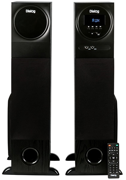 Компьютерная акустика 2.0 Dialog AP-2300 80W RMS, BT, FM радио, USB+SD reader, беспр. микрофон и пульт ДУ