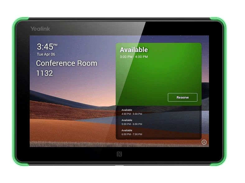 

Панель Yealink RPV2 8" сенсорная бронирования переговорных комнат, AMS, RPV2