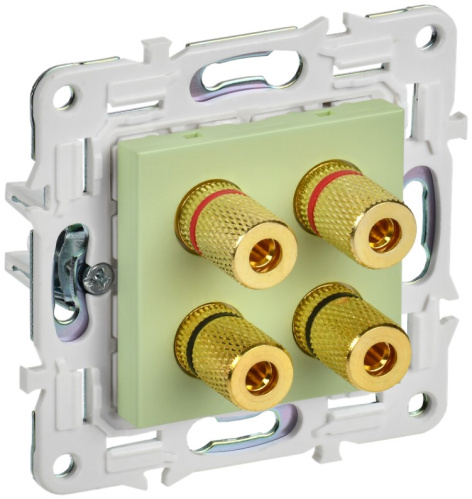 Изображение товара Розетка аудио IEK SK-S40-K06 для качественного подключения аудиоустройств