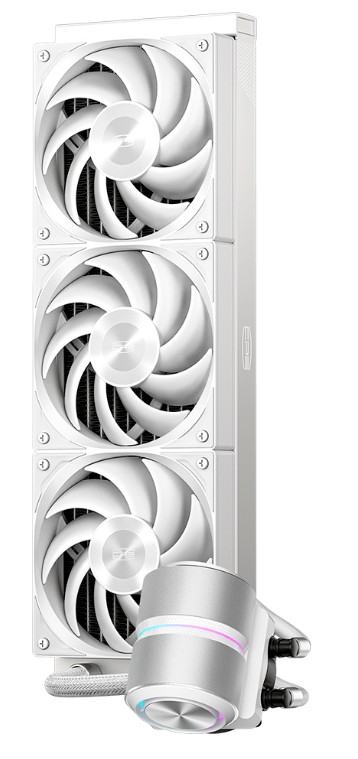 

Система охлаждения жидкостная PCCooler DE360 Pro WH LGA1851/1700/1200/115x/AM3/AM4/AM5 (300W, 3*120mm, 2200rpm, 86.73CFM, 32dBa), DE360 Pro WH