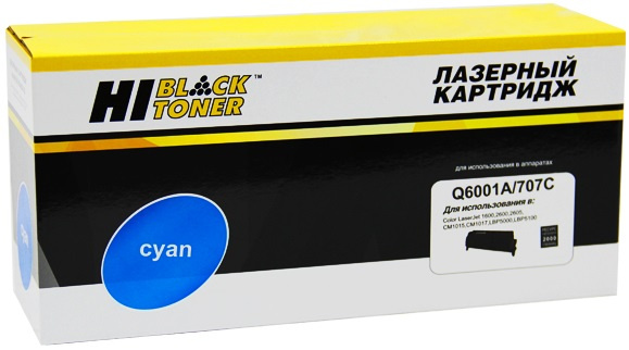 Изображение товара Картридж Hi-Black Q6001A для цветных лазерных принтеров и МФУ HP