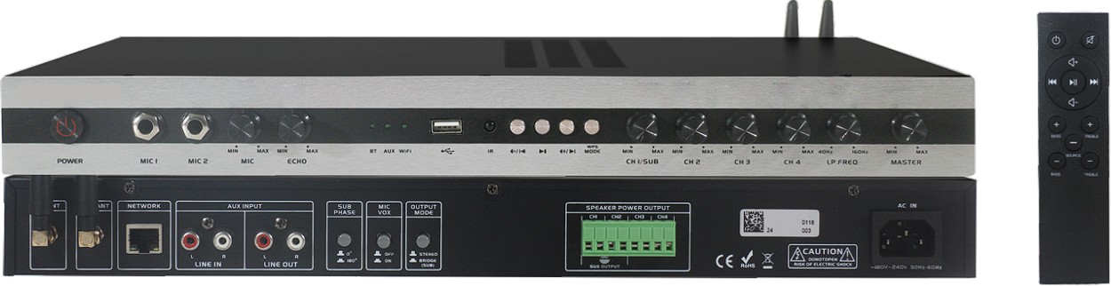 Микшер-усилитель Qtex QAA WF4120