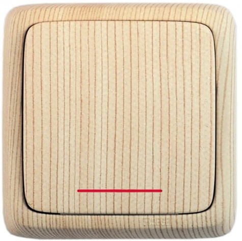 Изображение товара Одноклавишный переключатель HEGEL ВА10-164-02 для управления светом