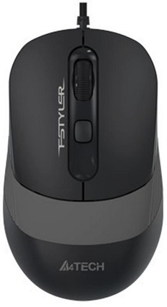 

Мышь A4Tech FM10 GREY черно-серая, 1000dpi, USB, FM10 GREY