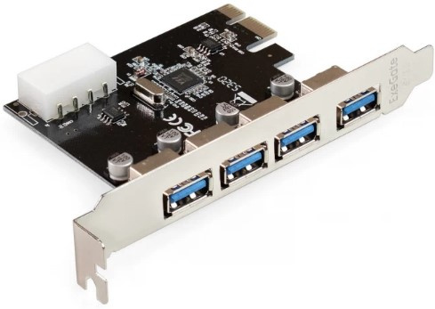 Изображение товара Контроллер Exegate EXE-314 v2.0 расширитель USB портов для компьютера