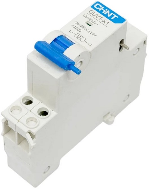 

Расцепитель мин/макс. напряжения CHINT 814985 OUVT-X1 для NXB-63, 814985