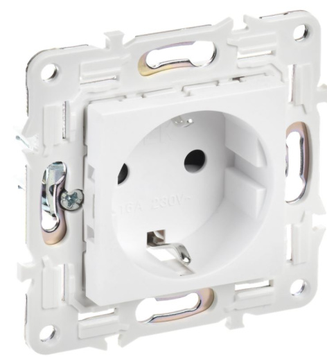 фото Розетка с заземлением  IEK SK-R14-16-1-K01 в Екатеринбурге