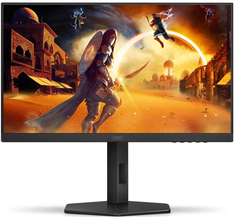 

Монитор 27" AOC 27G4HX 1920x1080, IPS, 300 cd/m, 1000:1, 0.3 ms, 178°/178°, 200Hz, 2xHDMI 2.0, black, 27G4HX