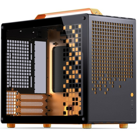 Изображение товара Корпус JONSBO Z20 Orange/Black Mini Tower для Mini-ITX и mATX плат