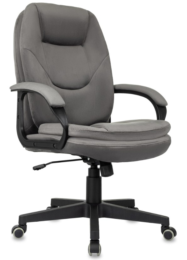 

Кресло Бюрократ CH-668 руководителя, темно-серый Holland 18 крестов. Пластик, CH-668