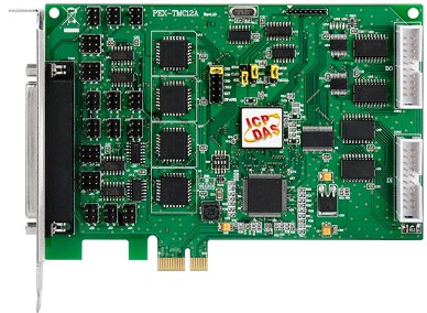 

Плата ICP DAS PEX-TMC12A CR PCI Express, 12-channel Timer/Counter Board (RoHS) Includes one CA-4002 D-Sub connector., PEX-TMC12A CR