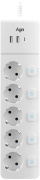 фото Сетевой фильтр AGNI TP-FI3U5E-C-5m-white