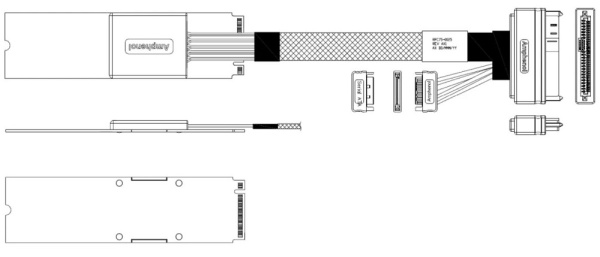 Изображение товара Кабель Amphenol RPC75-0025
