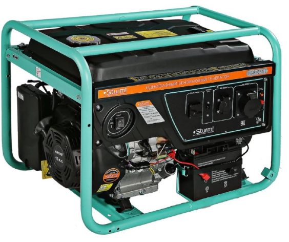 Изображение товара Генератор бензиновый Sturm PG8765NE