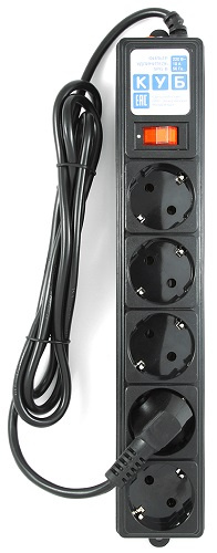 фото Сетевой фильтр  Power Cube SPG-B-15-BLACK в Екатеринбурге