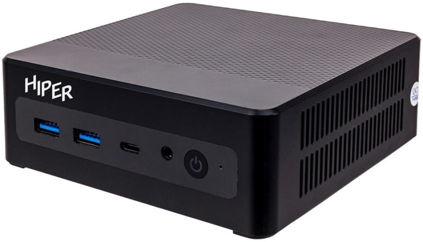 

Неттоп HIPER FACTUM FN2 FN2-i31315R8N2I6BWP i3-1315U/8GB/256GB/UHD Graphics/WiFi/BT/90W/Win11Pro/black, FACTUM FN2