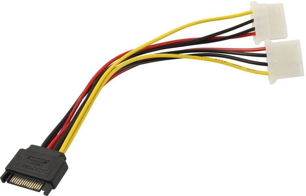 

Кабель питания SATA Exegate EX-CC-SATAM2MF EX294795RUS (15pin M/2xMolex F), EX-CC-SATAM2MF