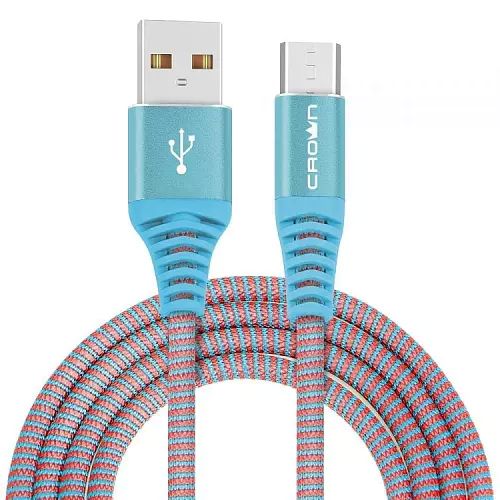 

Кабель Crown CMCU-3102M CM000002140 USB - microUSB blue, CMCU-3102M