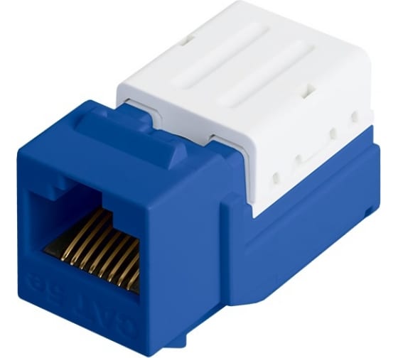 

Модуль NIKOMAX NMC-KJUD2-FT-BL типа Keystone, Кат.5е (Класс D), 100МГц, RJ45/8P8C, FT-TOOL/110/KRONE, T568A/B, неэкранированный, синий, NMC-KJUD2-FT-BL