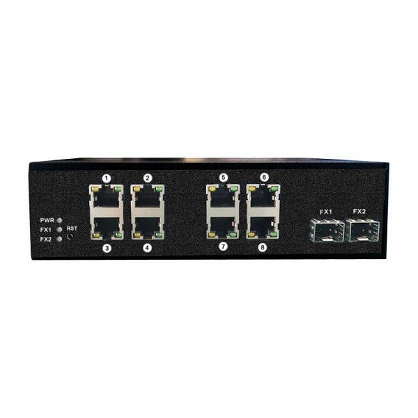 

Коммутатор промышленный OSNOVO SW-60802/IC PoE на 10 портов: 8 x FE (10/100Base-T) с PoE (до 25W) + 2 x GE SFP (1000Base-X). Вход для резервного питан, SW-60802/IC