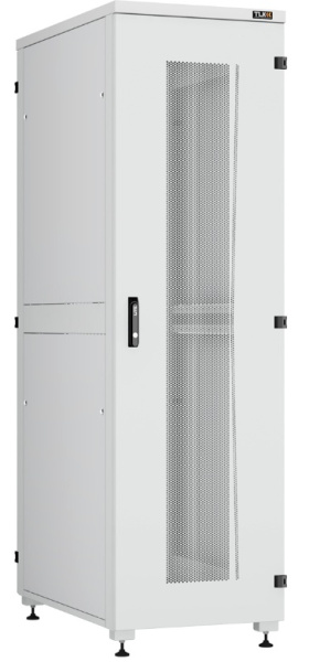 Изображение товара Шкаф напольный TLK TFI-338080-PHMH-R-GY 33U 19" серый с перфорированной дверью