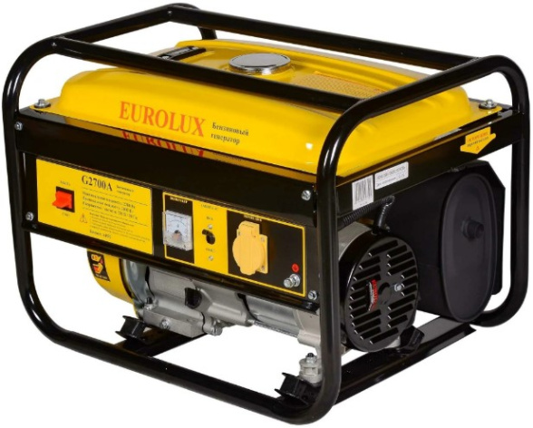 Изображение товара Бензиновый генератор Eurolux G2700A 2 кВт для дома стройки и отдыха