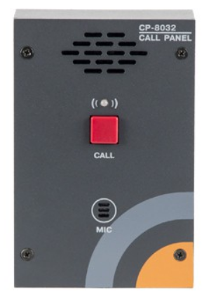 

Вызывная панель Roxton CP-8032 работает совместно с селектором связи CS-8232; к селектору связи можно подключить до 32-х панелей, CP-8032