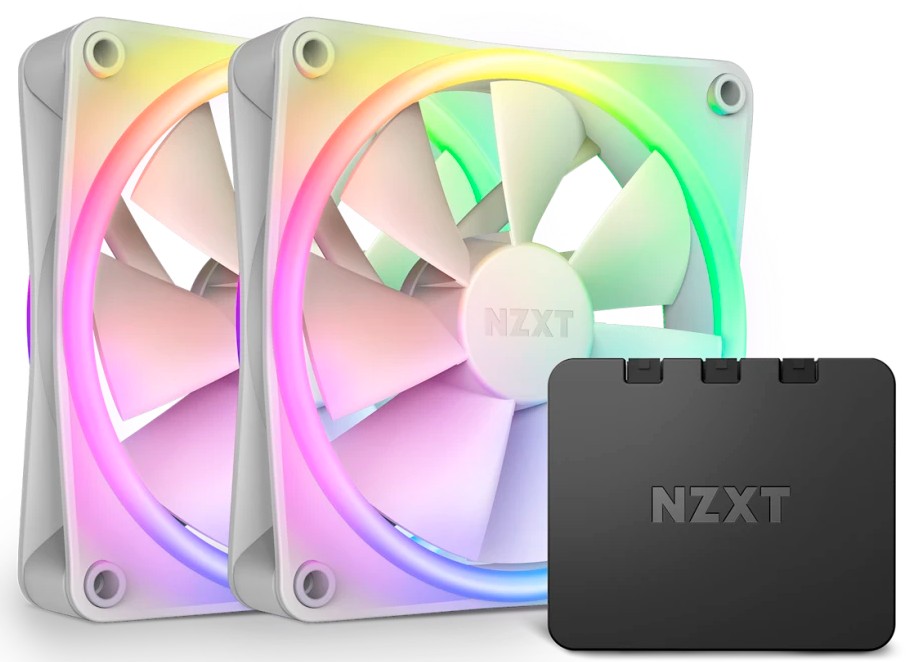 

Вентилятор для корпуса NZXT F120 RGB DUO RF-D12TF-W1 120mm, 48.58CFM, 29dBA, 1800rpm, White (3-pack), F120 RGB DUO